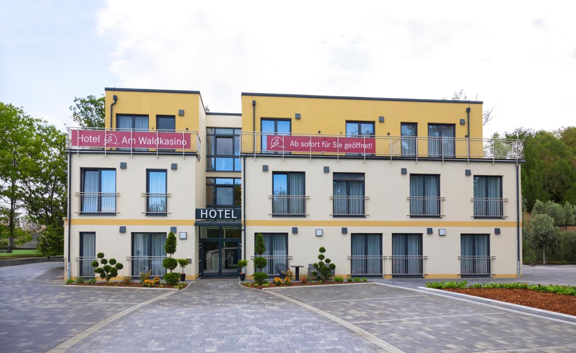 Hotel Am Waldkasino Erfurt Exterior foto
